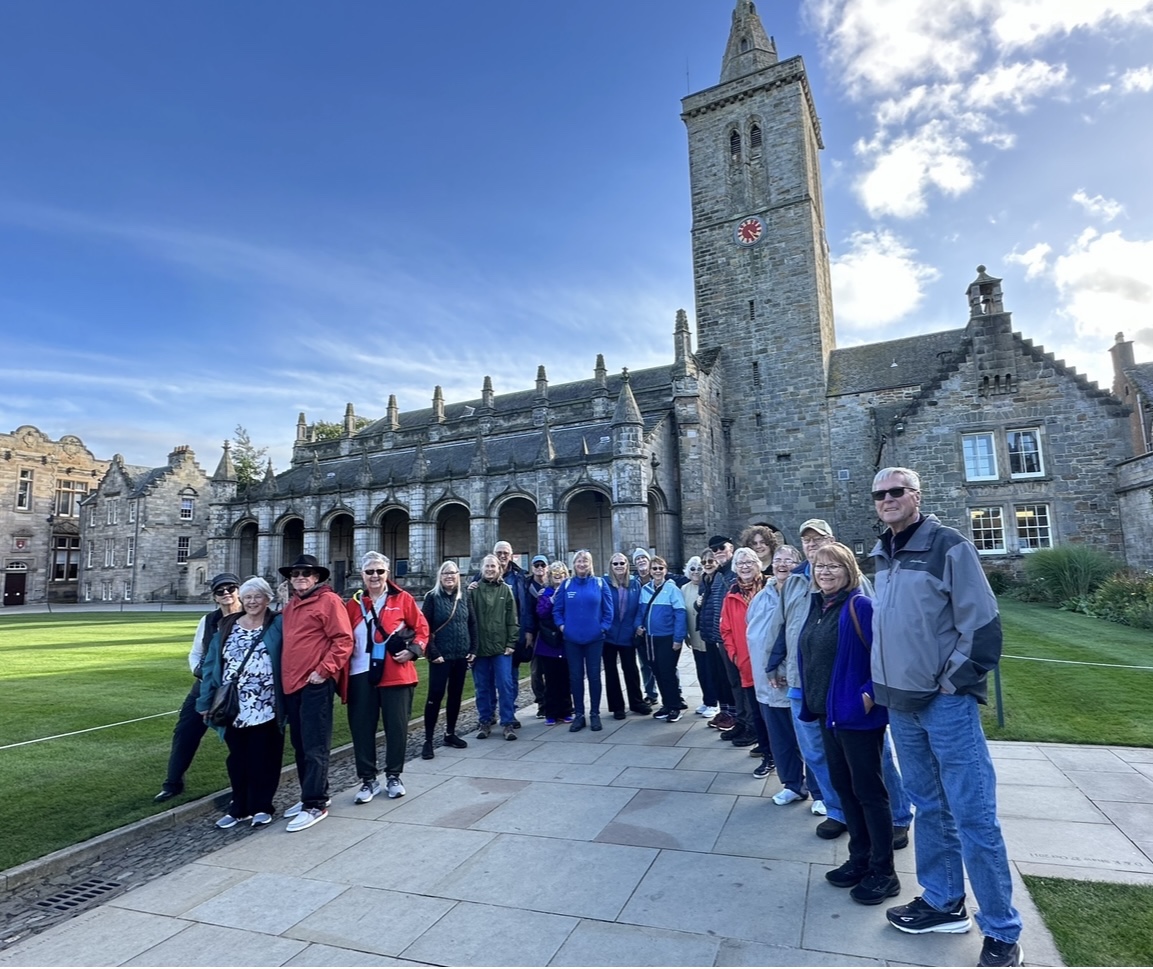 Scottish Tour 2023, St Andrews University, Scotland