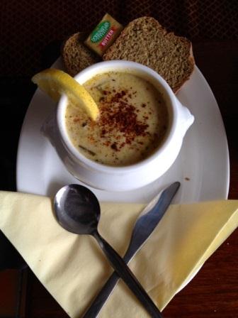 Seafood Chowder at the Jolly Roger Pub, Sherkin Island, County Cork